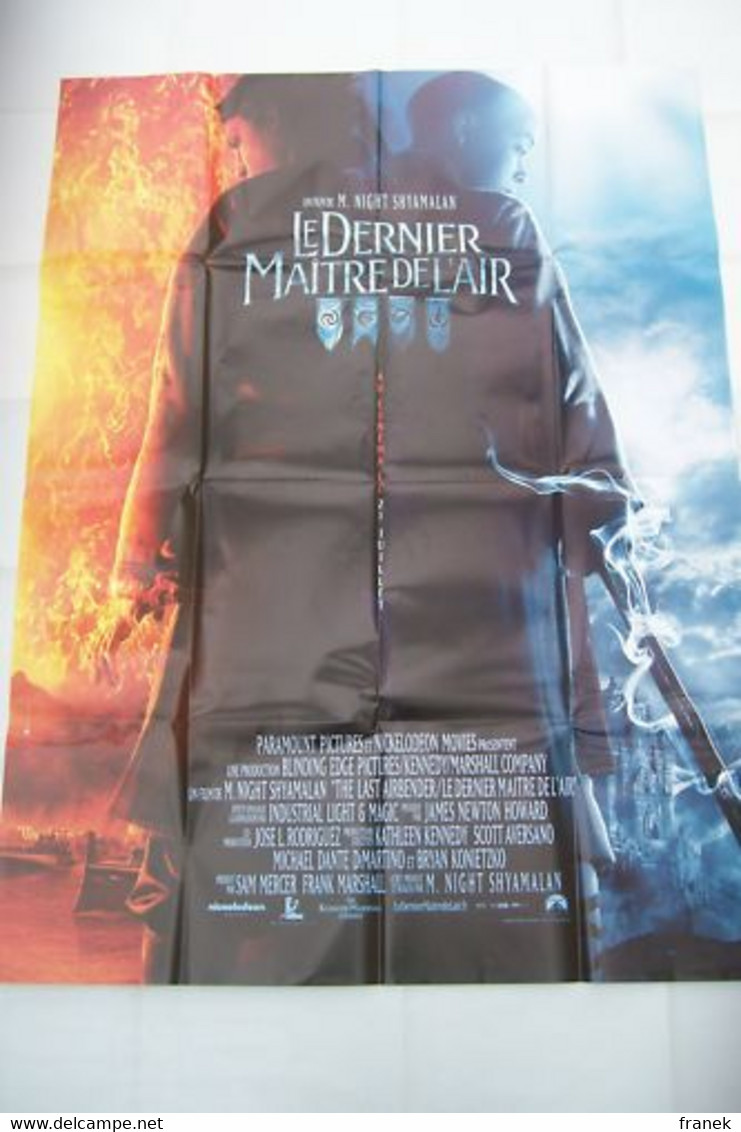 Affiche De Cinéma Authentique " LE DERNIER MAÎTRE DE L'AIR " Format 120X160cm - Plakate & Poster