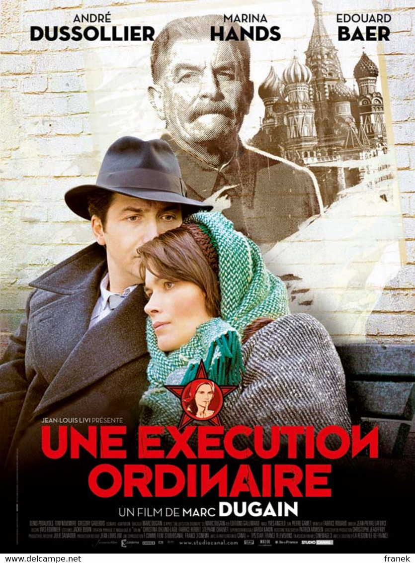 Affiche De Cinéma Authentique " UNE EXECUTION ORDINAIRE " Format 120X160CM - Posters