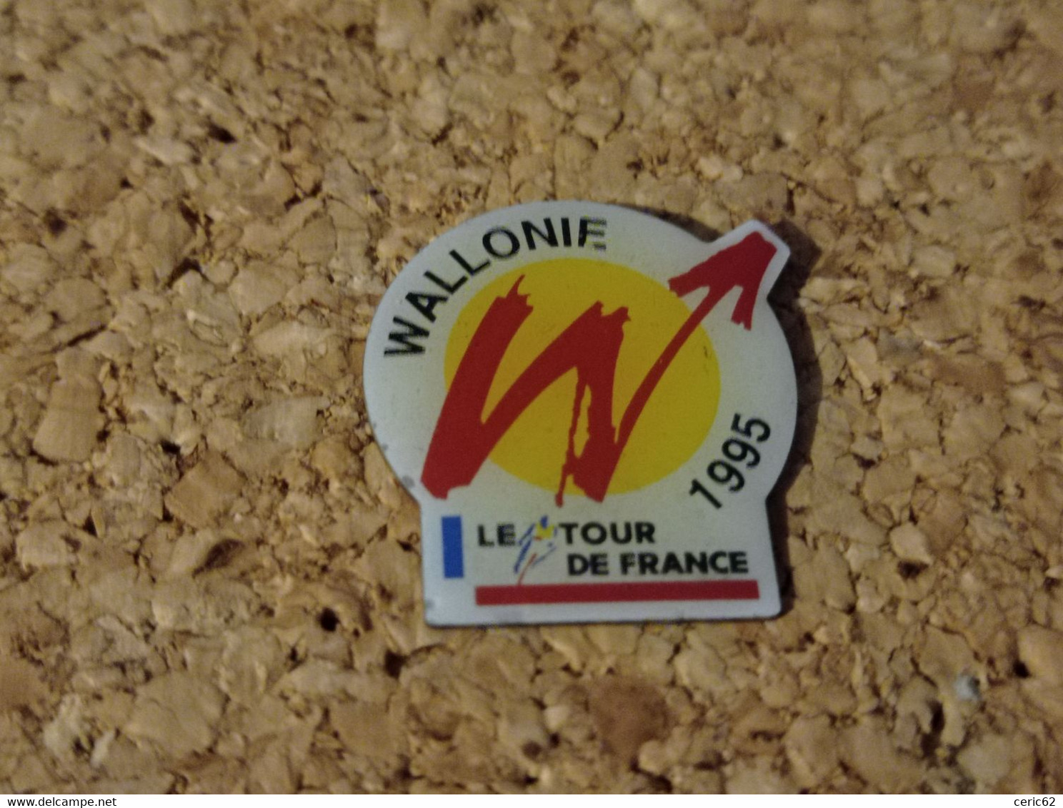 PINS CYCLISME VELO TOUR DE FRANCE WALLONIE 1995 - Cyclisme