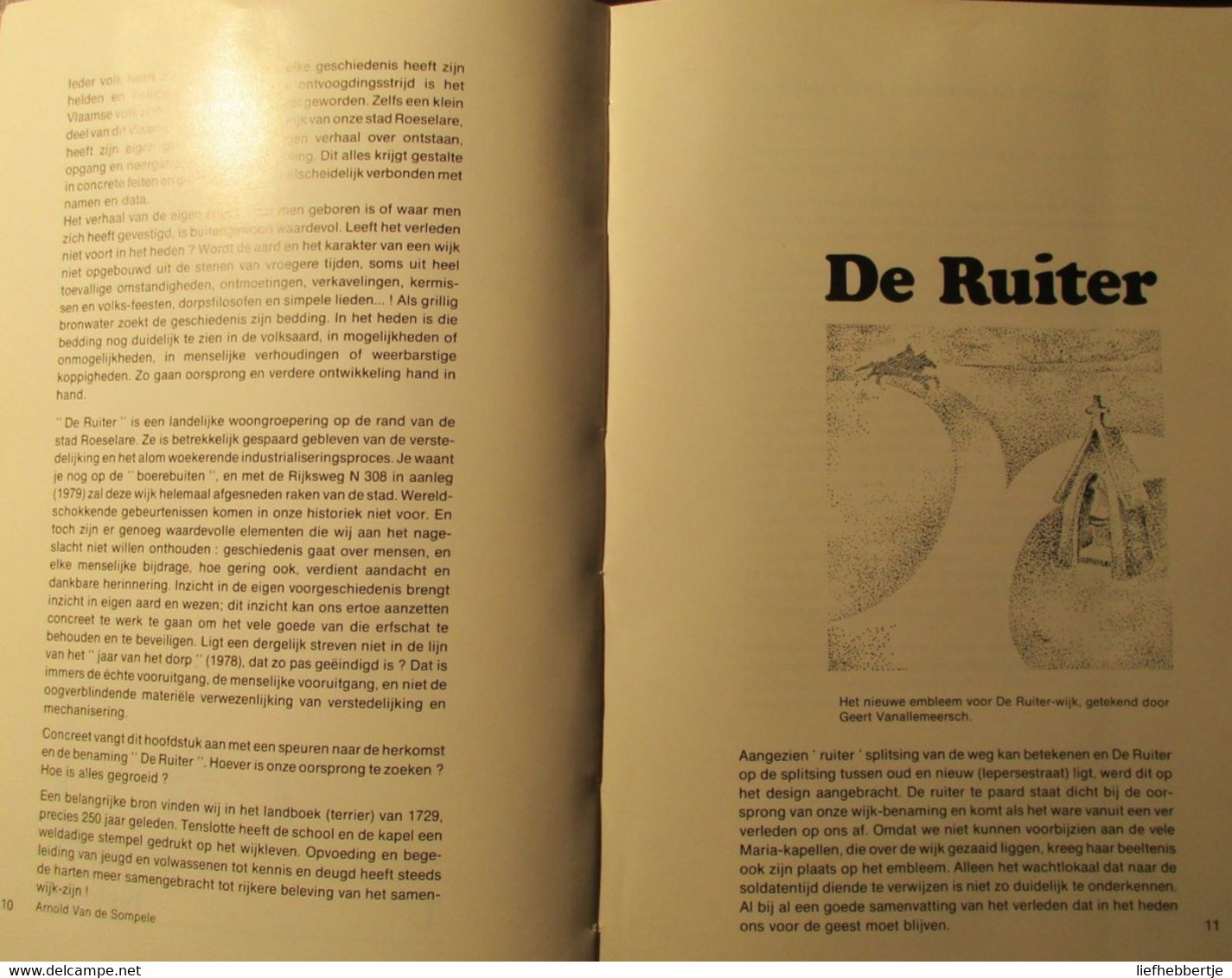 Geschiedenis van een wijk : De Ruiter te Roeselare - 1979