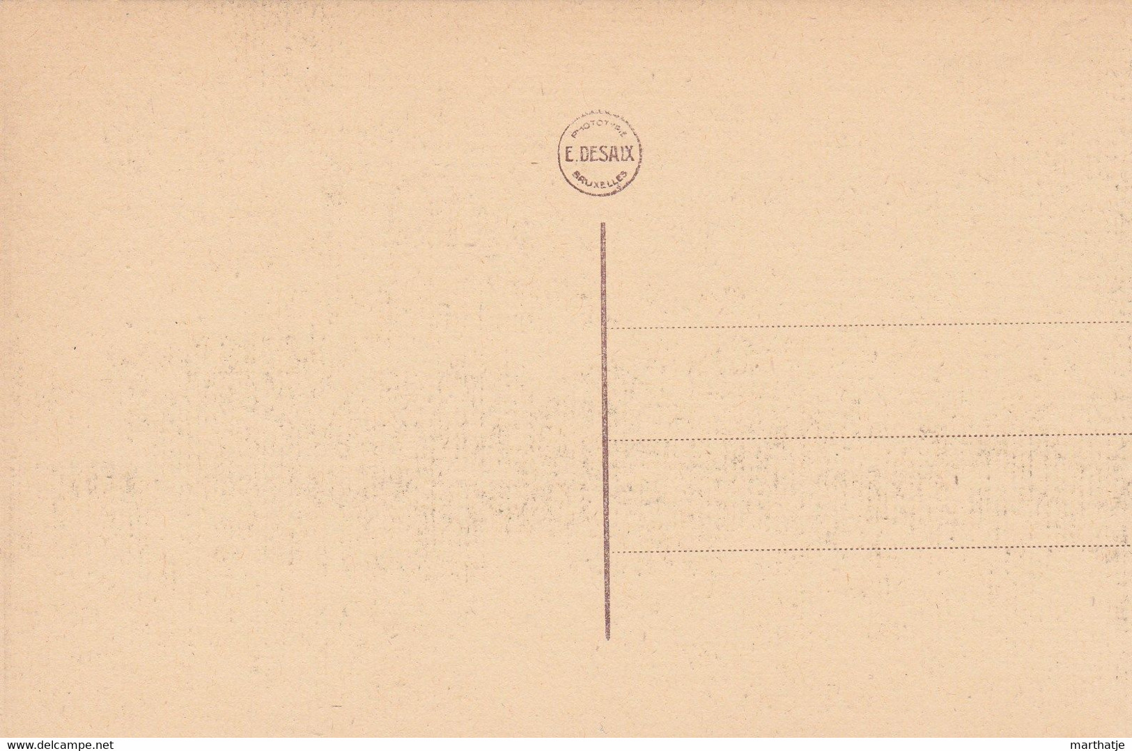 4-Notre-Dame Au-Bois-Carte Figurative De La Chaussée Projetée à ND Au-Bois Au Chemin Dit Coremansstraat … - Overijse