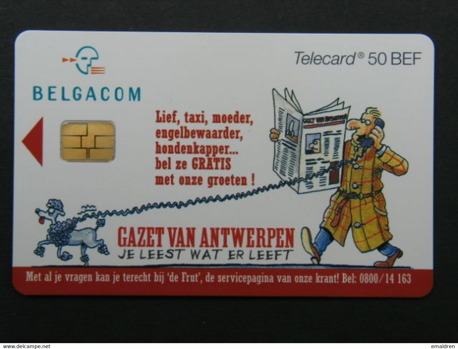 Gazet Van Antwerpen. 31-03-2000. 175.000 Ex. - Mit Chip