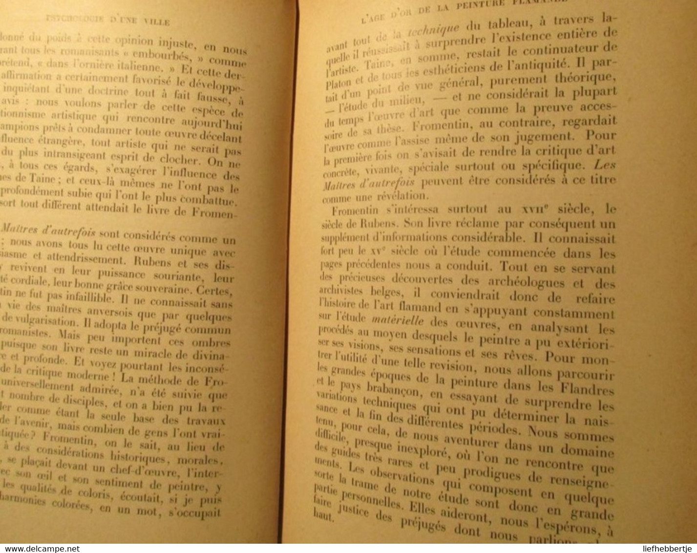 Psychologie d'une ville - Essai sur Bruges - Brugge   -  door H. Fierens-Gevaert - 1901