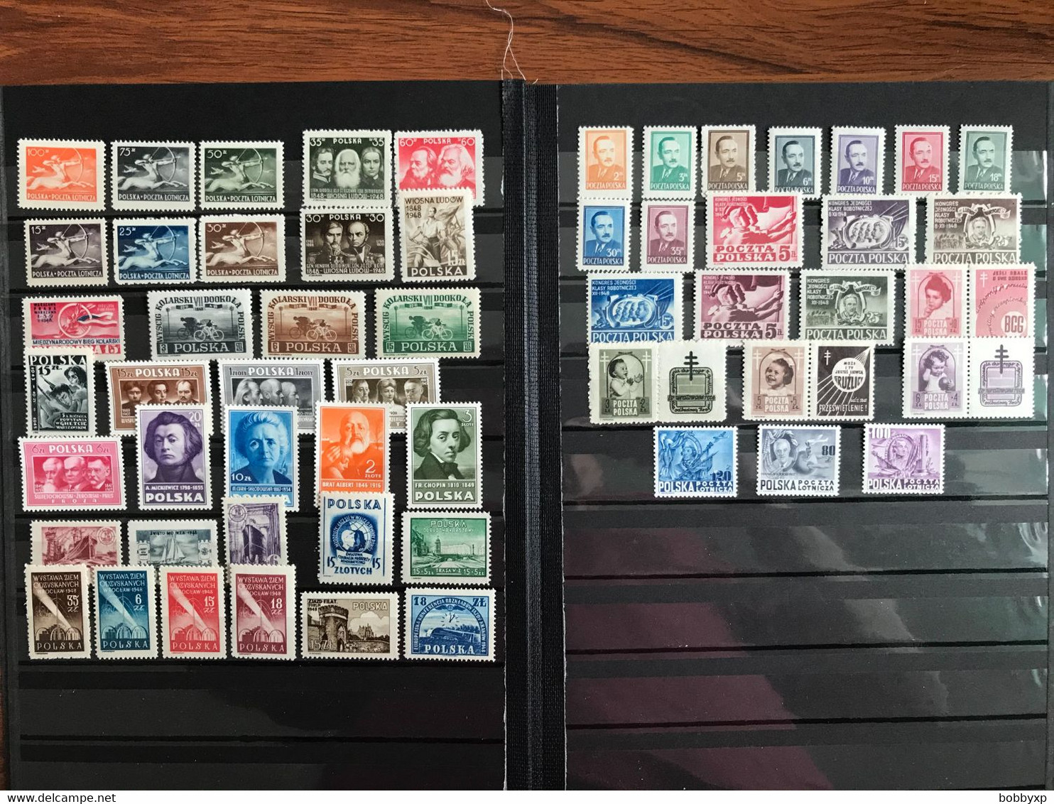 Poland 1948 Complete Year Set. 56 Stamps. MNH - Full Years