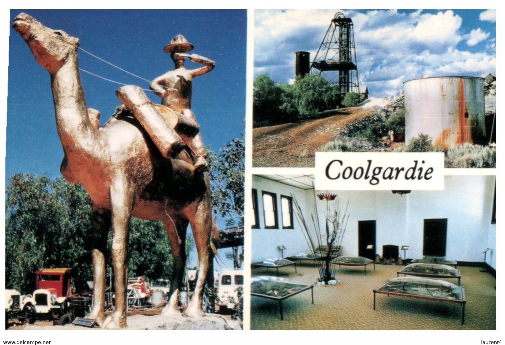 (Q 11 A) Australia -  WA - Coolgardie (with Camel Statue) - Kalgoorlie / Coolgardie