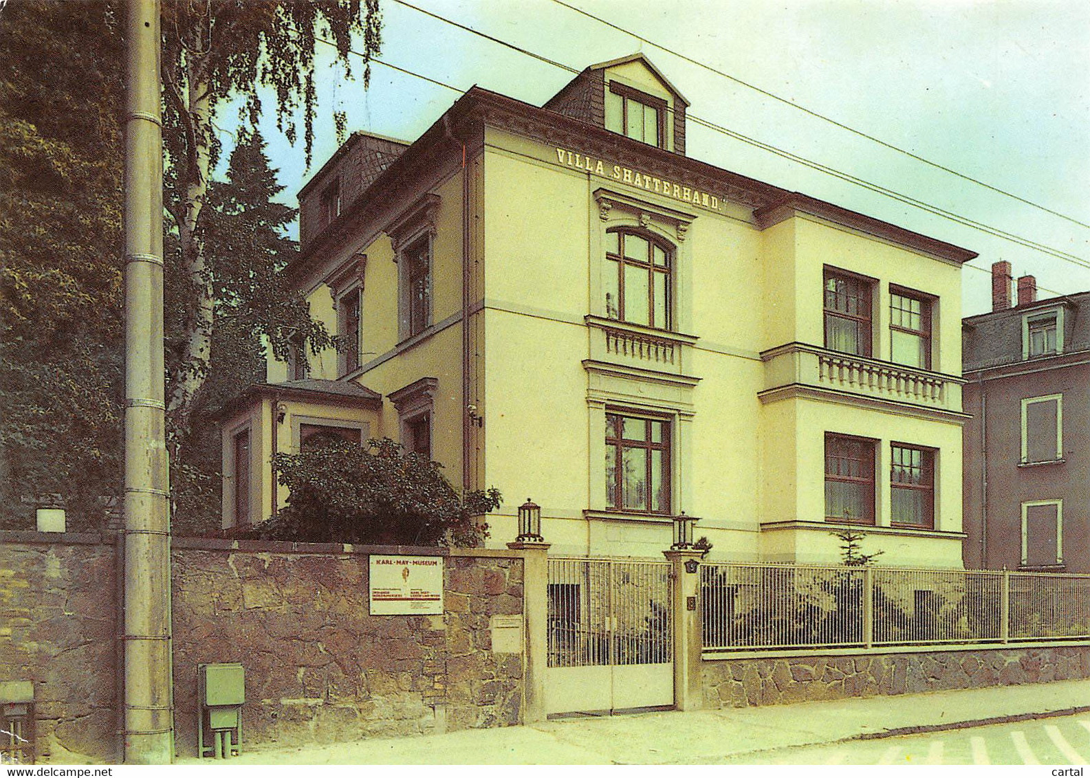 CPM - RADEBEUL - Karl-May-Museum - Villa "Shatterhand". - Radebeul