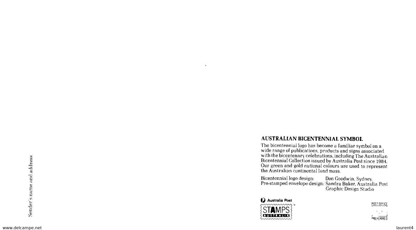 (Q 12) Australia - 1988 - (Pre-paid Cover) 37 & 39 Cents (2 Covers) - Otros & Sin Clasificación