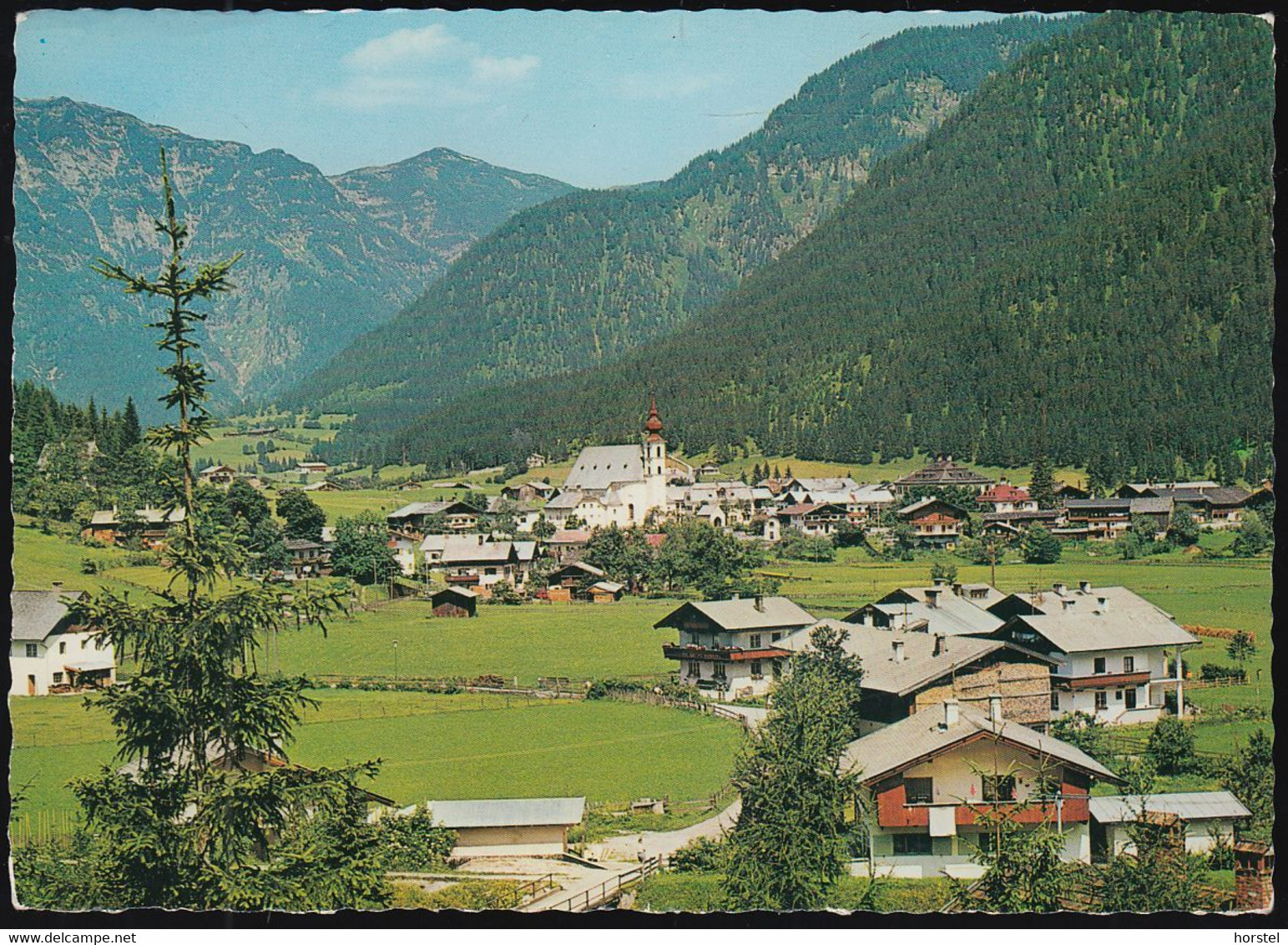 Austria - 6384 Waidring - Ortsansicht Mit Fellhorn - Waidring