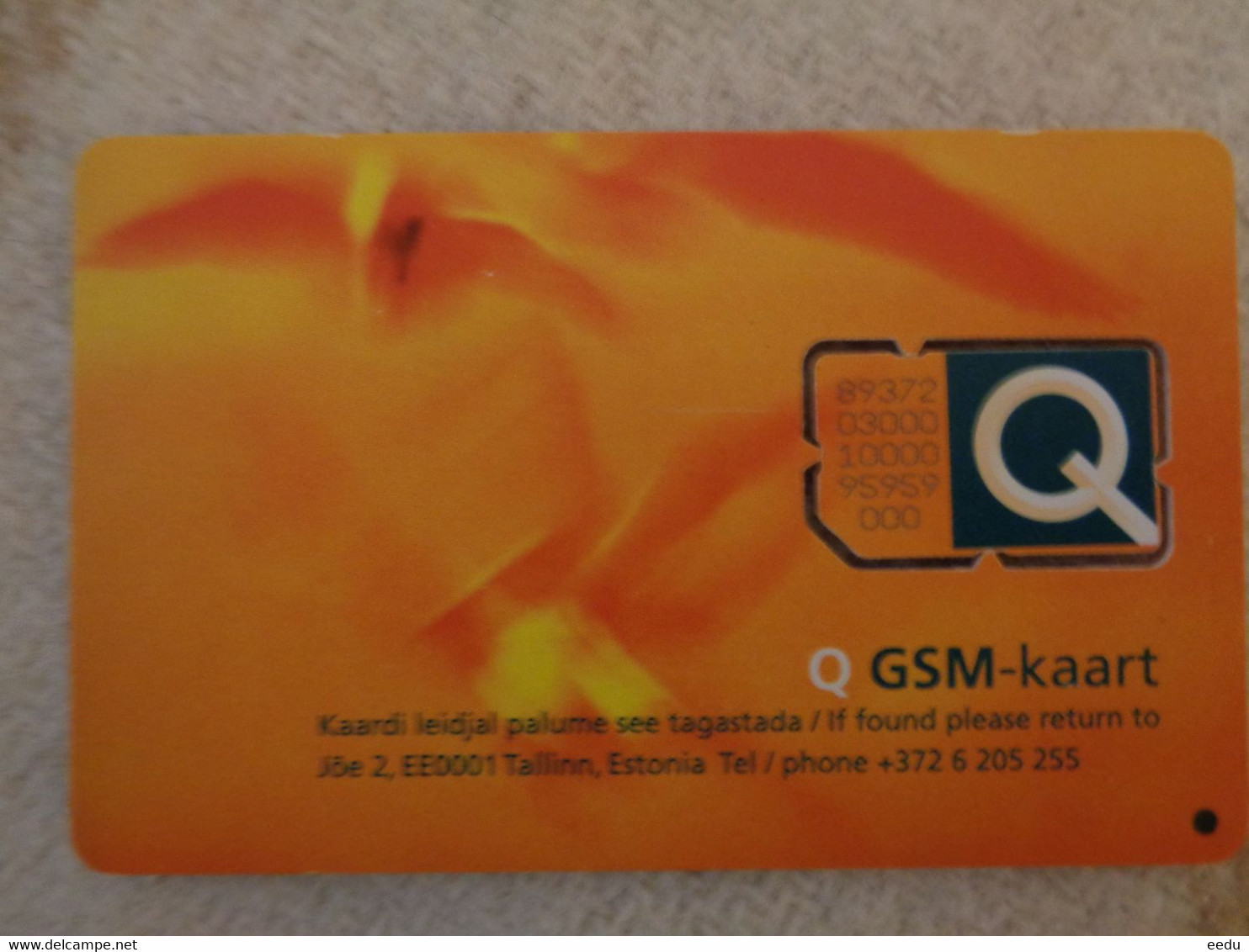 Estonia Phonecard GSM/SIM Mint - Estland