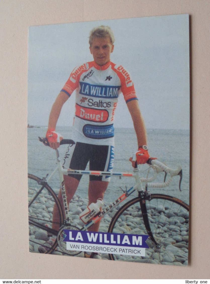 VAN ROOSBROECK Patrick ( LA WILLIAM ) Form. PK/CP ( 2 Scans ) ! - Cyclisme