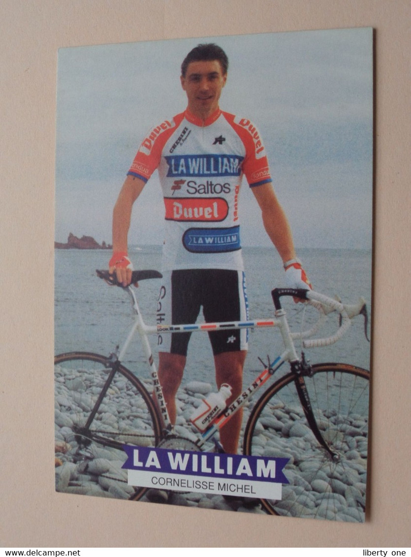 CORNELISSE Michel ( LA WILLIAM ) Form. PK/CP ( 2 Scans ) ! - Cyclisme