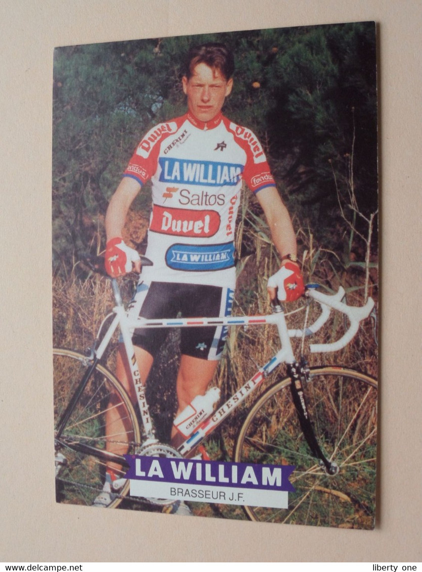 BRASSEUR J.F. ( LA WILLIAM ) Form. PK/CP ( 2 Scans ) ! - Cyclisme