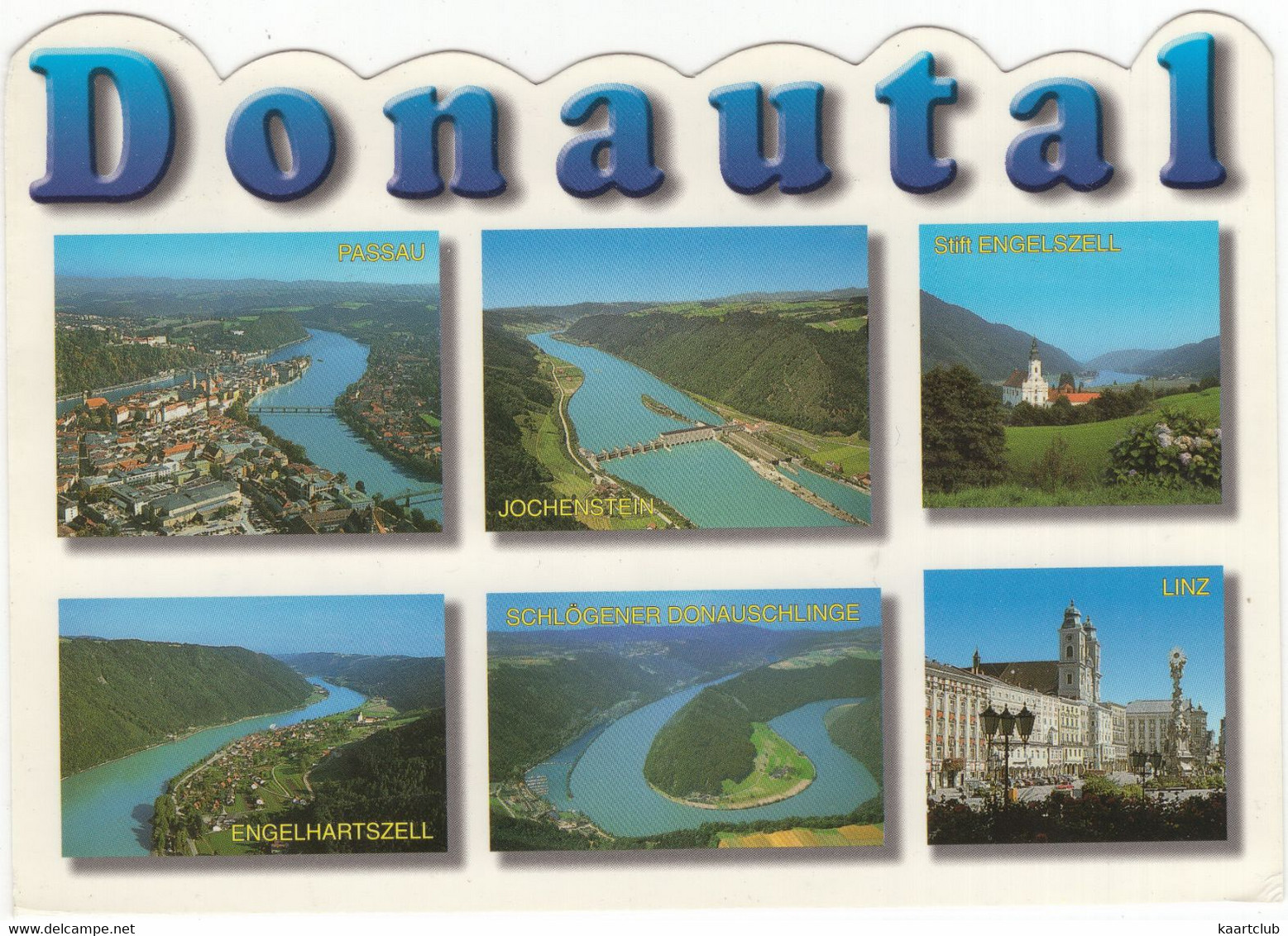 Donautal - Schlögen-Haibach - (Hotel Donau Schlinge) - Jochenstein, Stift Engelszell, Linz, Passau Usw. -   (OÖ.) - Eferding