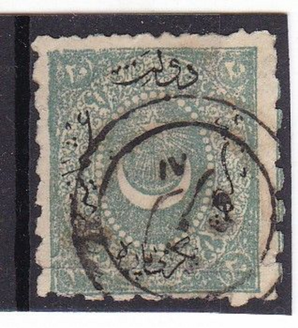 #Z.12538 Turkey 1871/72 Stamp 20 Pa. Type III. Used, Michel 14B: Definitive, Star And Crescent - Used Stamps