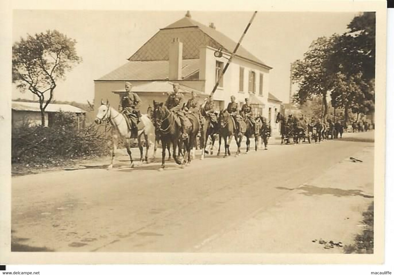 Luxembourg 1940: Photo Steinfort Frontière Belgo Luxembourgeoise - Orte