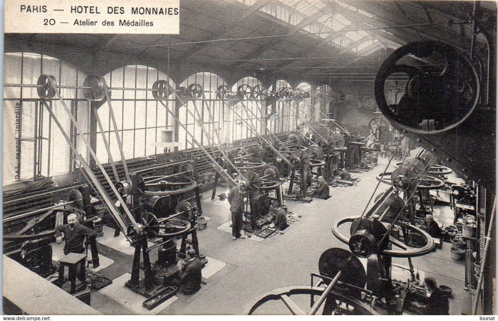 MONNAIE - PARIS - Hotel Des Monnaies - Atelier Des Médailles N°20 - Münzen (Abb.)