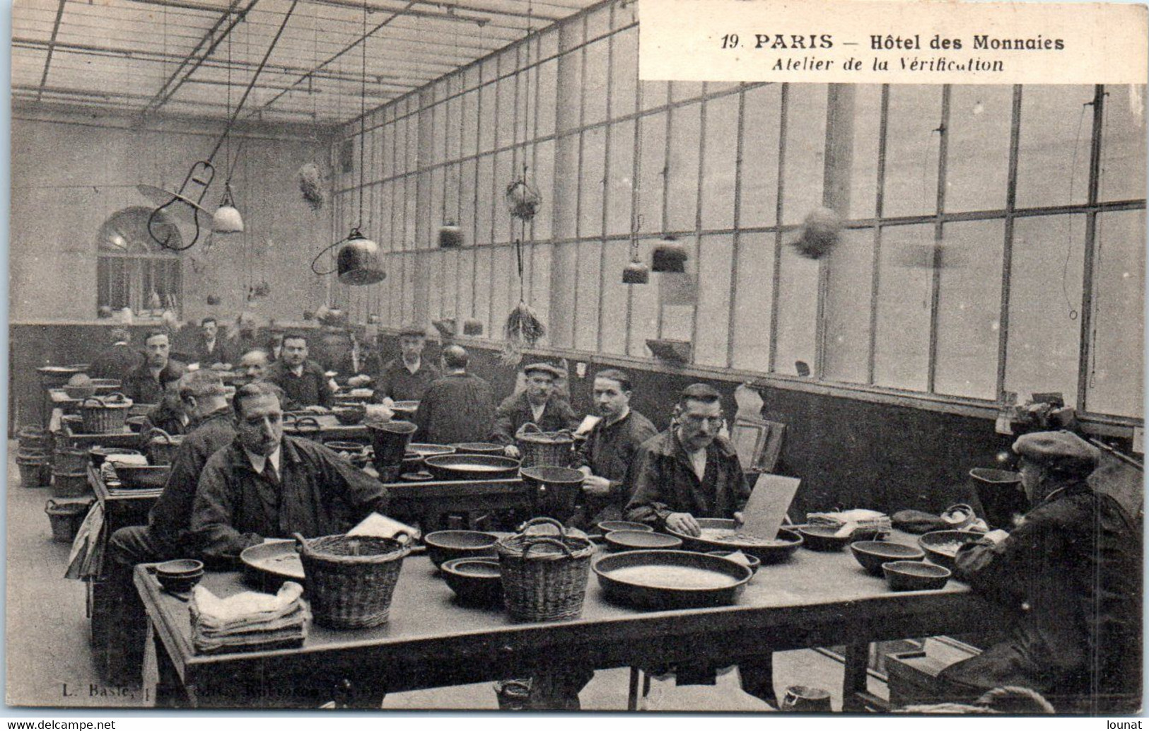 MONNAIE - PARIS - Hotel Des Monnaies - Atelier De La Vérification N°19 - Münzen (Abb.)