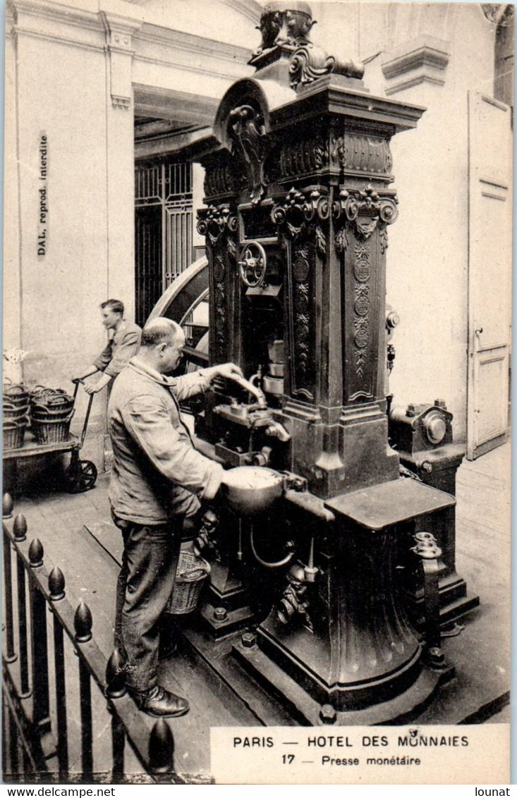 MONNAIE - PARIS - Hôtel Des Monnaies - Presse Monétaire N°17 - Coins (pictures)