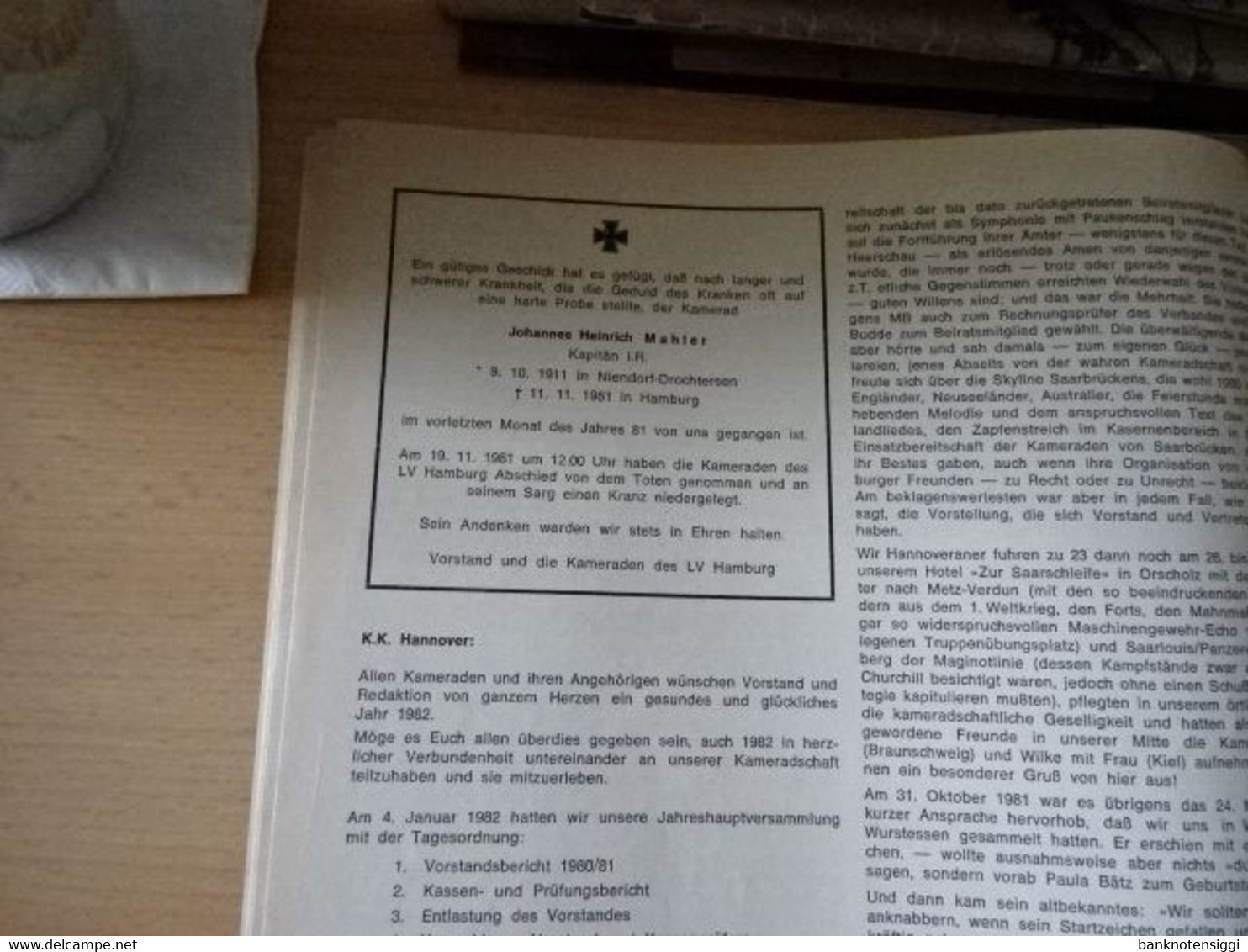 5 Hefte  "Die OASE "Verband Deutsches Afrika Koprs." e.V.