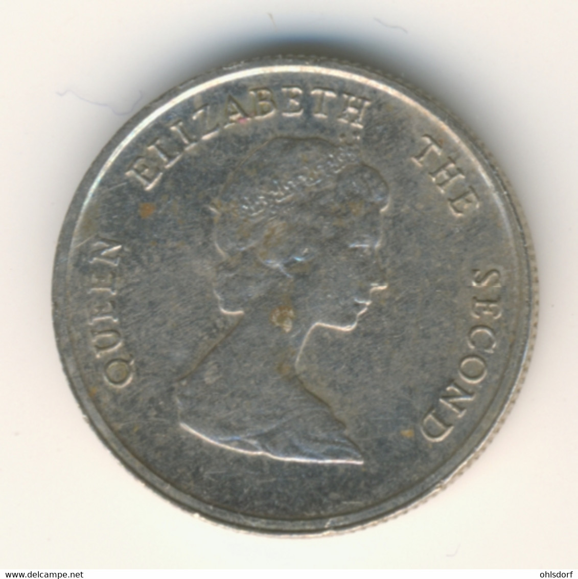 EAST CARIBBEAN STATES 1987: 10 Cents, KM 13 - East Caribbean States