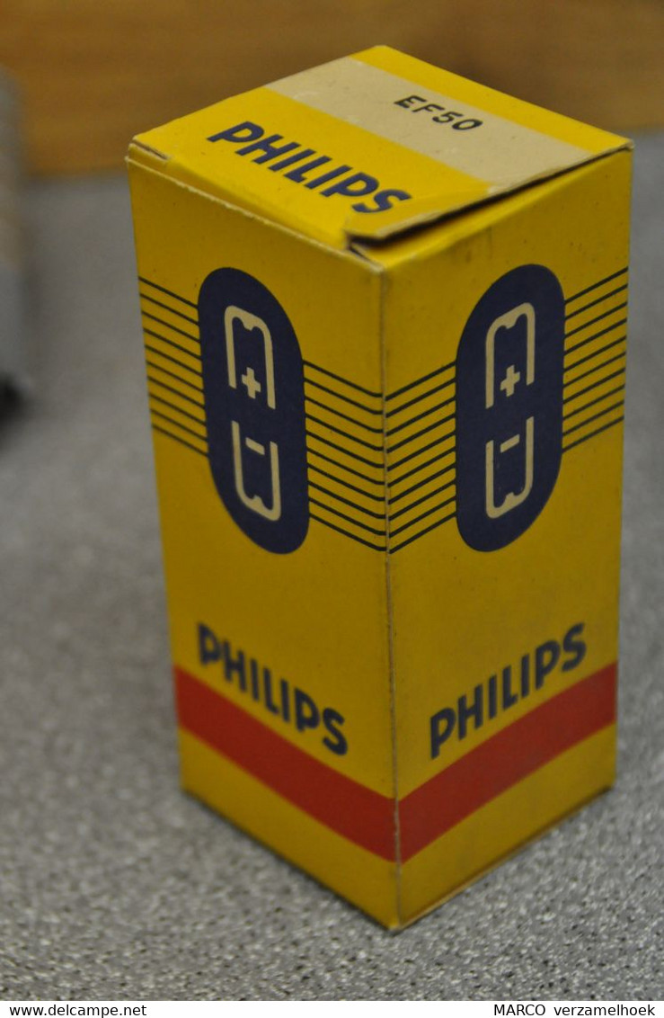 Philips Buis-röhre-tube EF50 Miniwatt Pentode 9-pin Loctal - Röhren