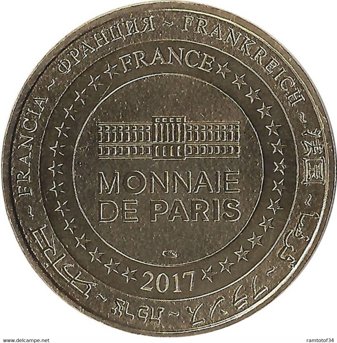 2017 MDP263 - LANGRES 2 - Statue De Bartholdi / MONNAIE DE PARIS 2017 - 2017
