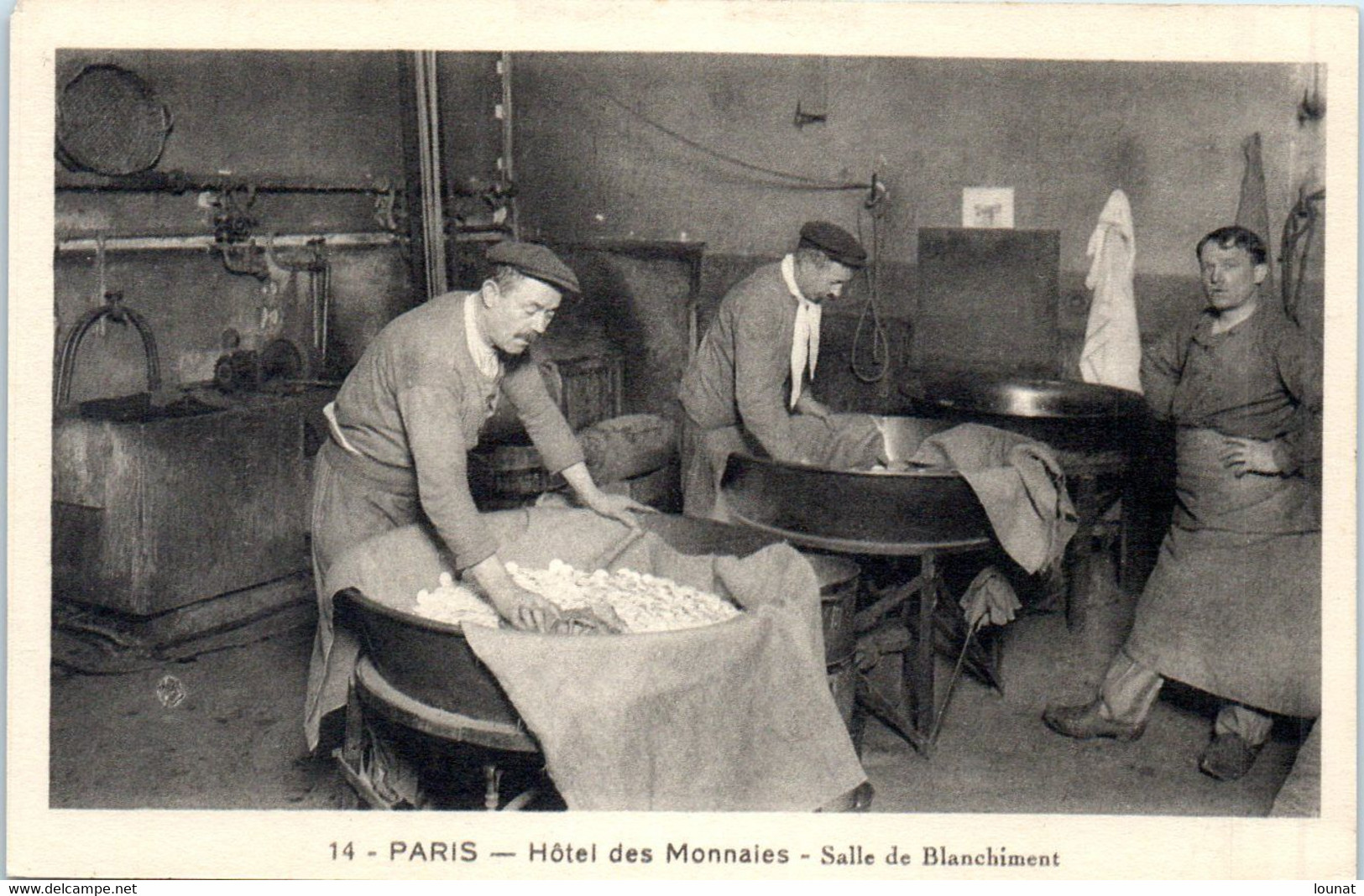 MONNAIE - PARIS - Hôtel Des Monnaies - Salle De Blanchiment N°14 - Münzen (Abb.)