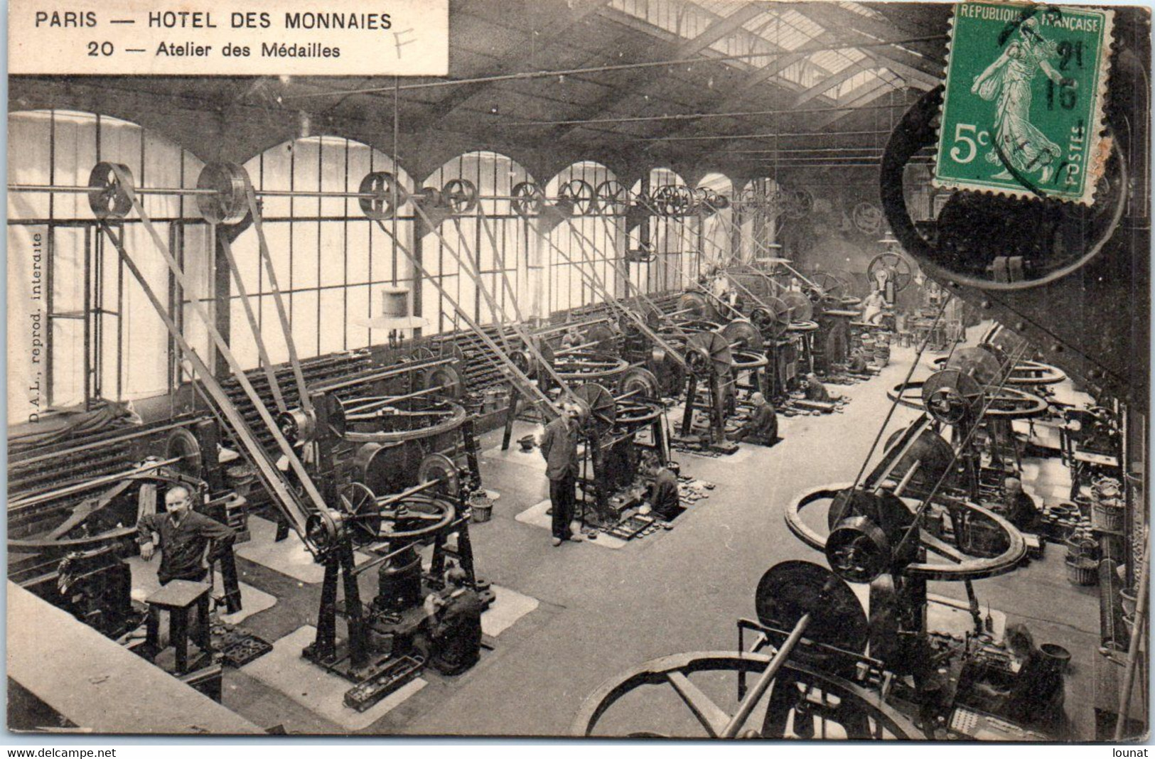 MONNAIE - PARIS - Hôtel Des Monnaies - Atelier Des Médailles N°20 - Münzen (Abb.)