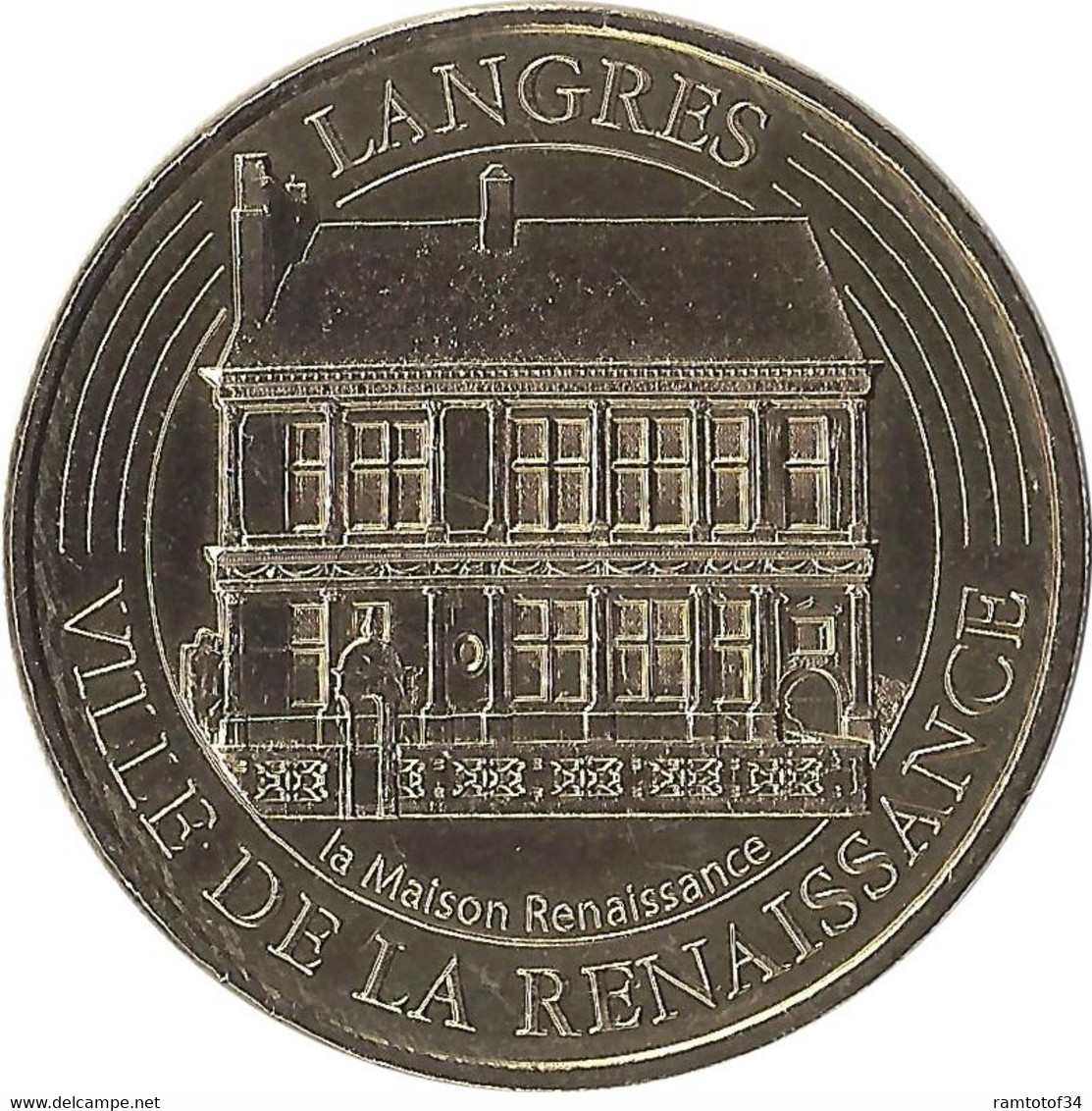 2018 MDP214 - LANGRES 3 - Ville De La Renaissance / MONNAIE DE PARIS 2018 - 2018