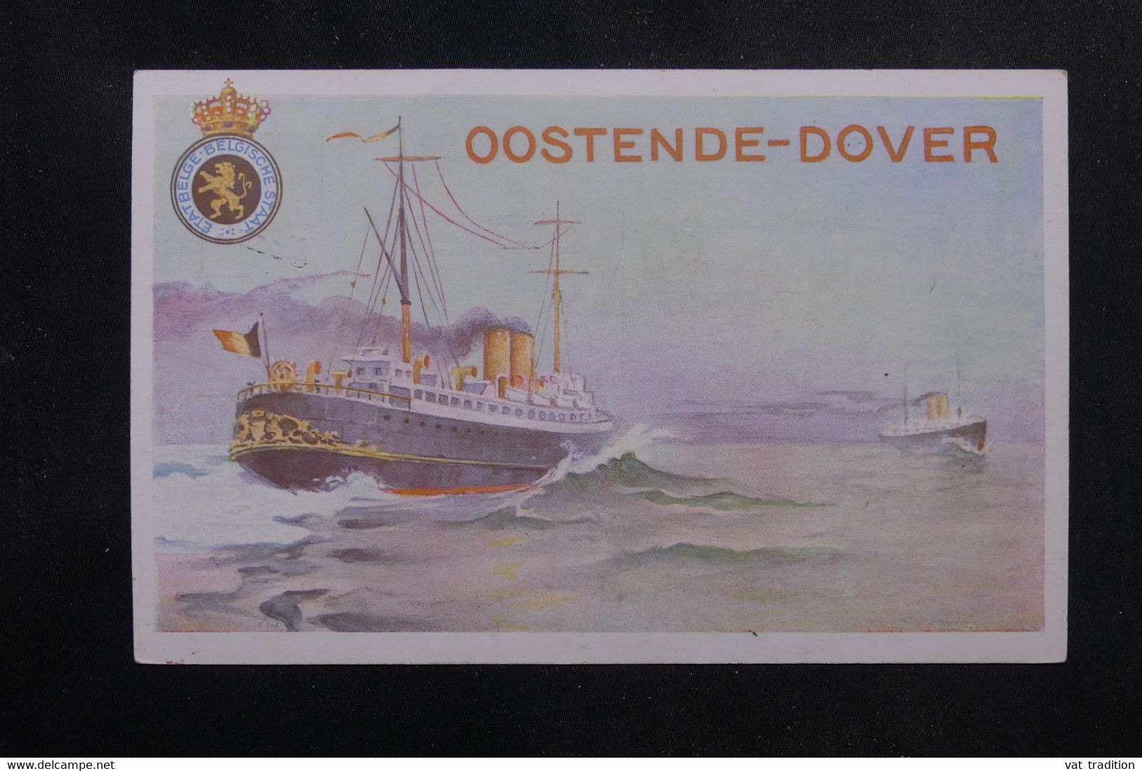 BELGIQUE - Entier Postal Surchargé + Complément De Bruxelles Pour Gand - L 72221 - Bootkaarten