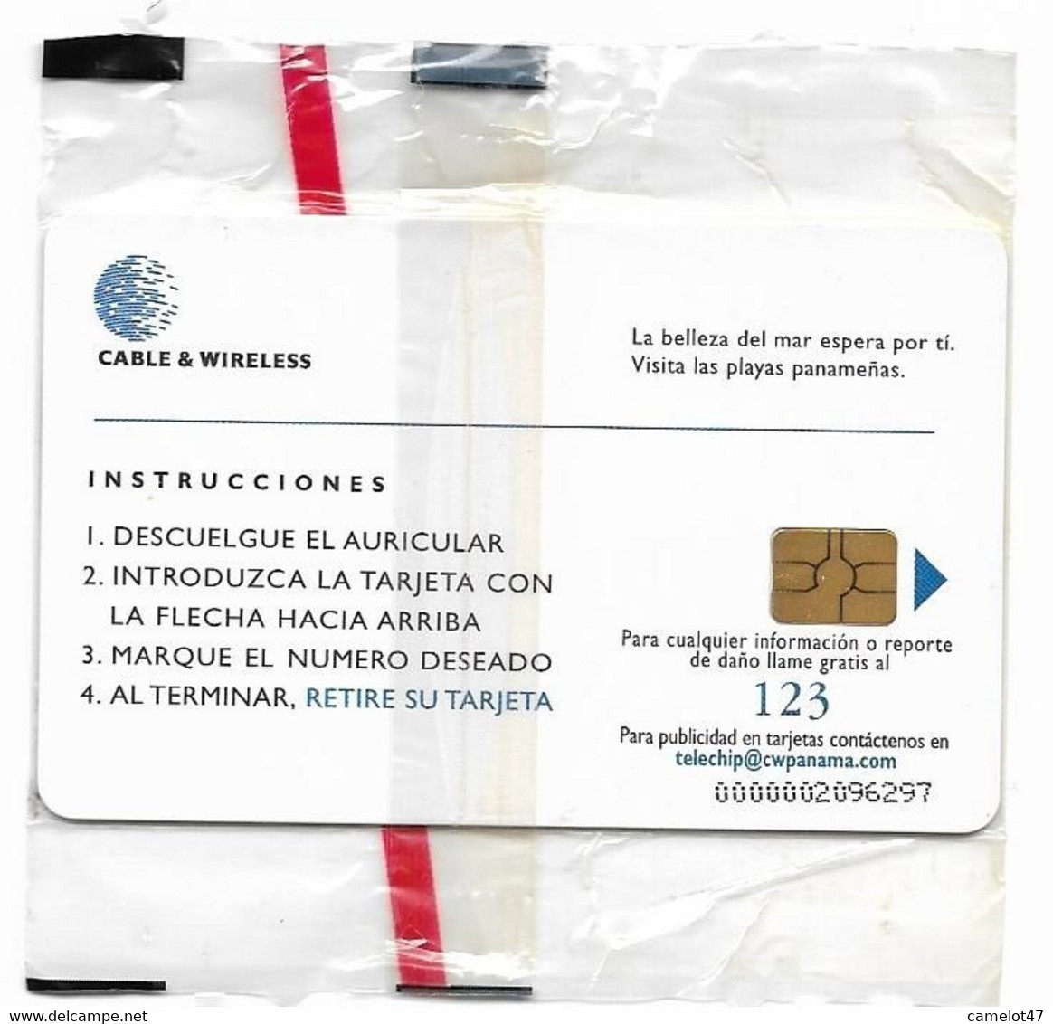 Panamá, Cable & Wireless Chip Phonecard, No Value, Mint Condition, # Panaman-12 - Panama