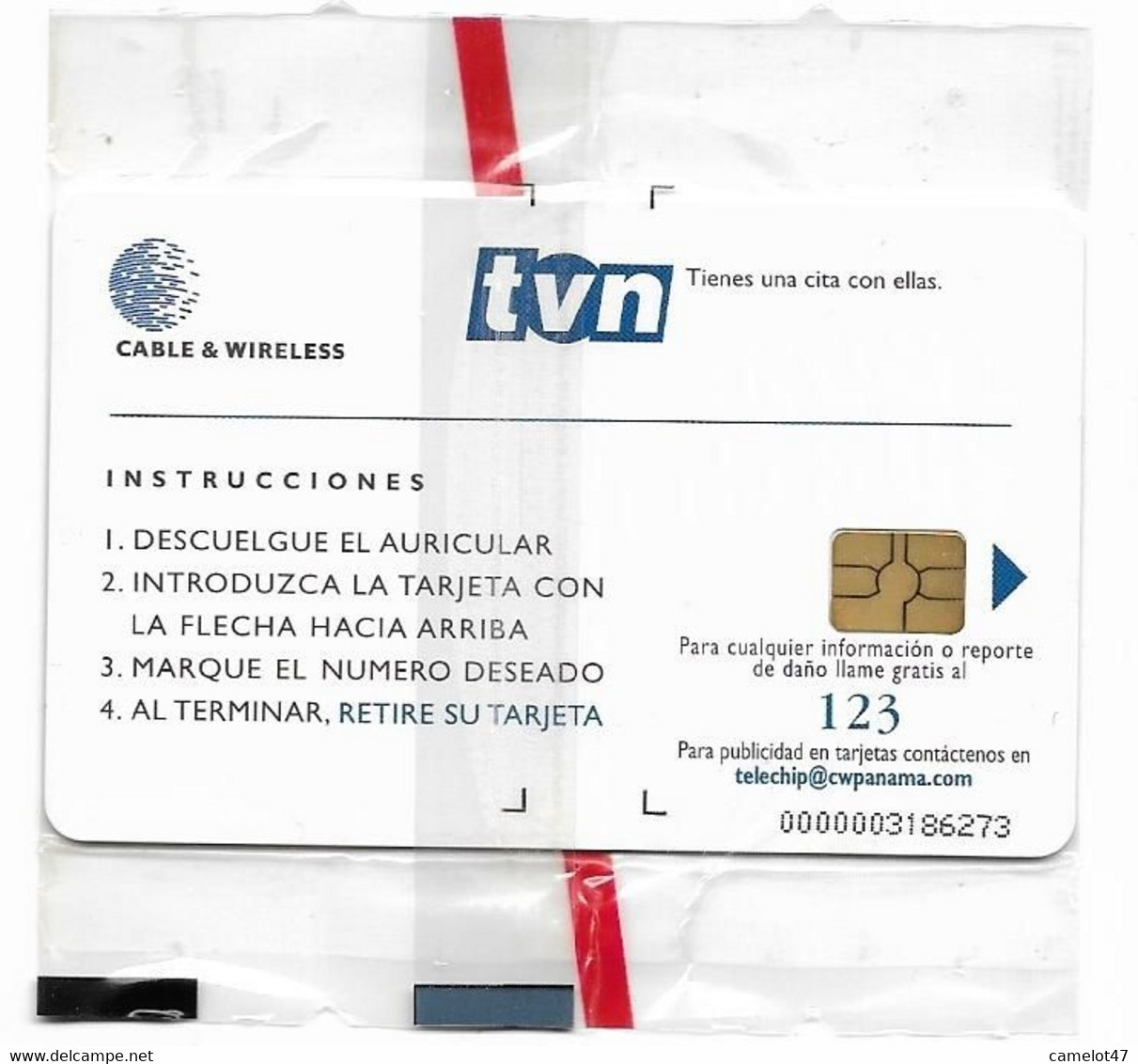 Panamá, Cable & Wireless Chip Phonecard, No Value, Mint Condition, # Panaman-16 - Panamá