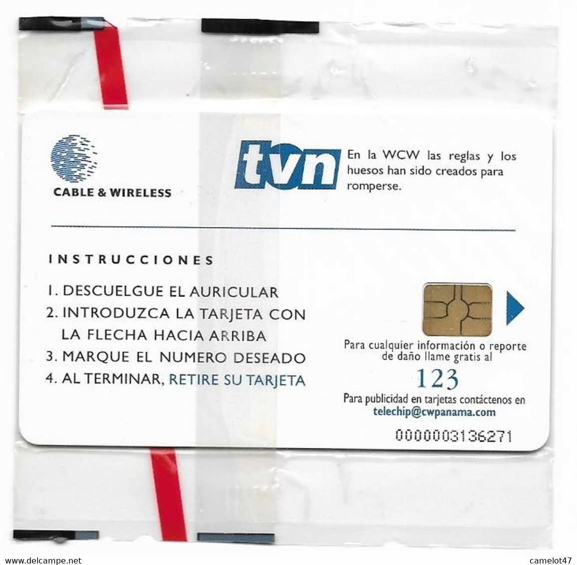 Panamá, Cable & Wireless Chip Phonecard, No Value, Mint Condition, # Panaman-22 - Panama