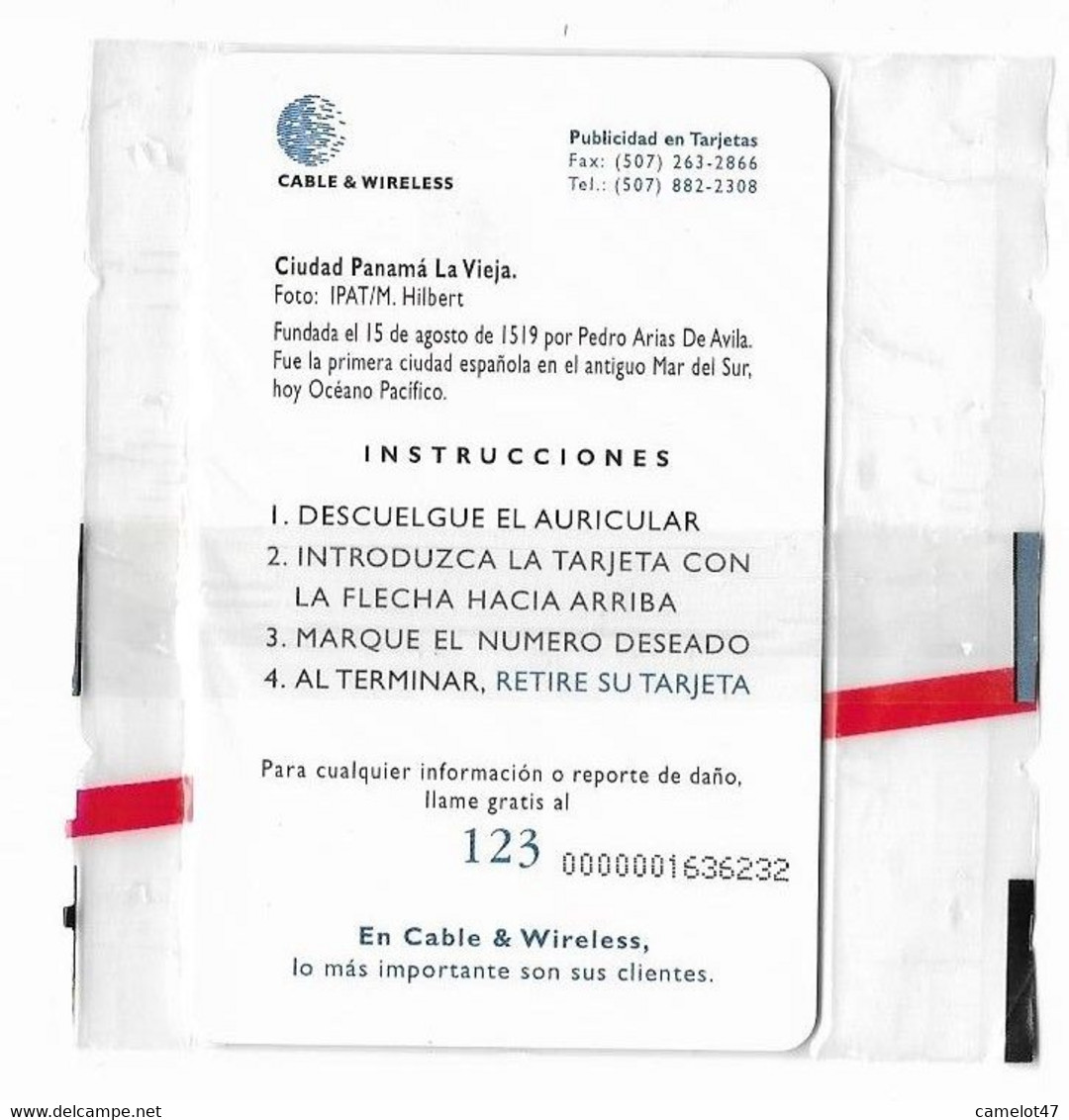 Panamá, Cable & Wireless Chip Phonecard, No Value, Mint Condition, # Panaman-25 - Panama
