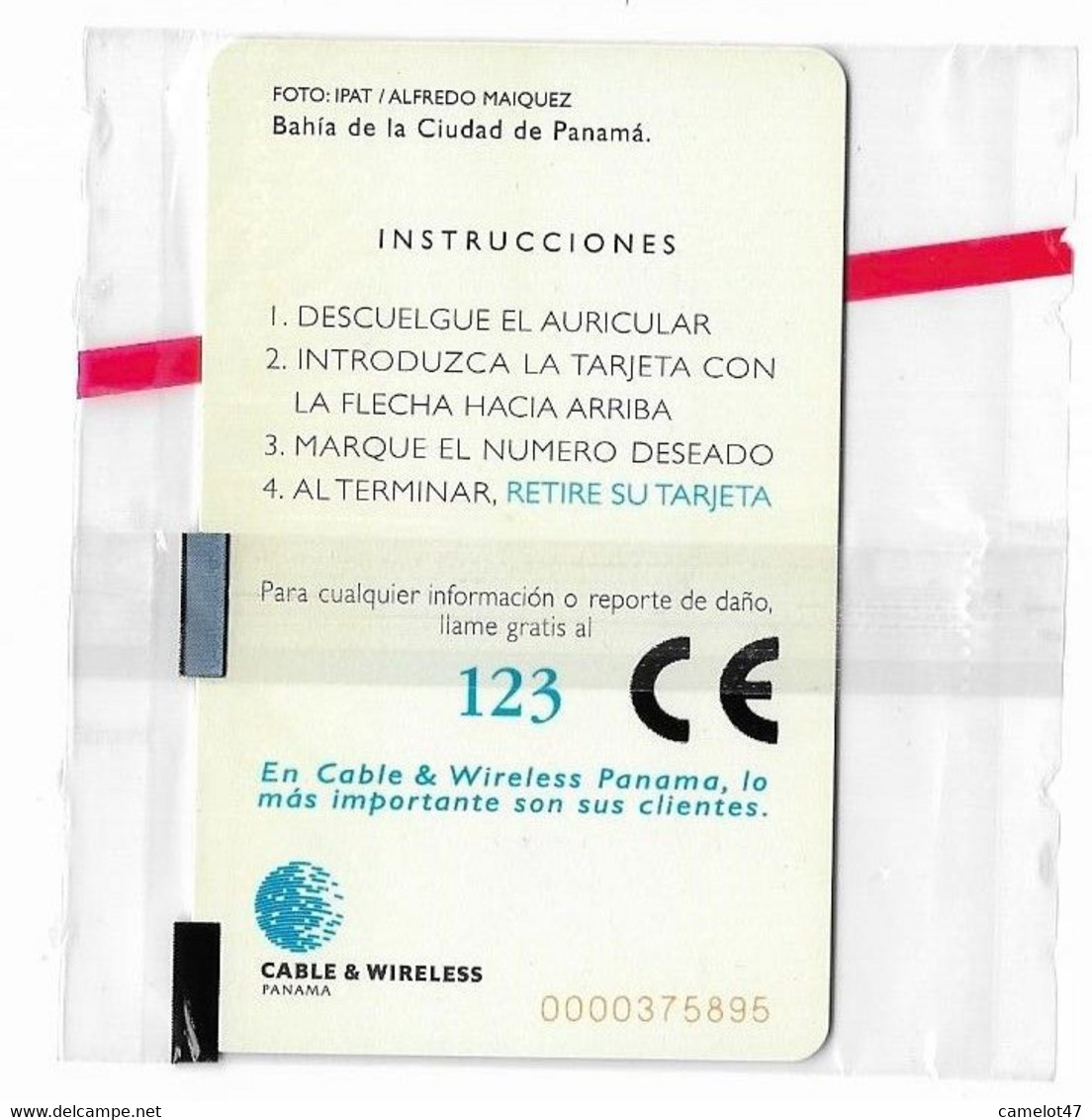 Panamá, Cable & Wireless Chip Phonecard, No Value, Mint Condition, # Panaman-31 - Panamá