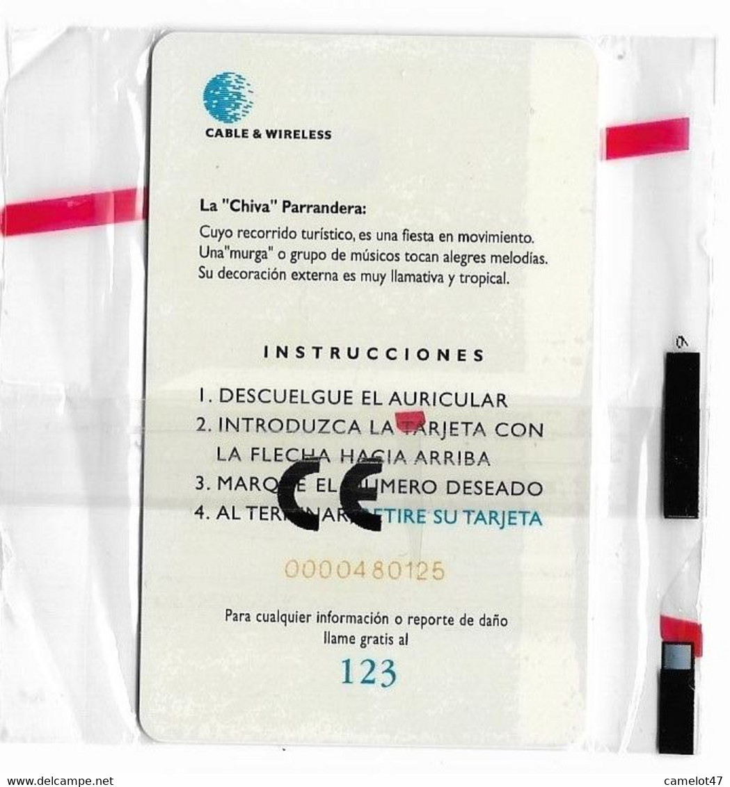 Panamá, Cable & Wireless Chip Phonecard, No Value, Mint Condition, # Panaman-33 - Panama