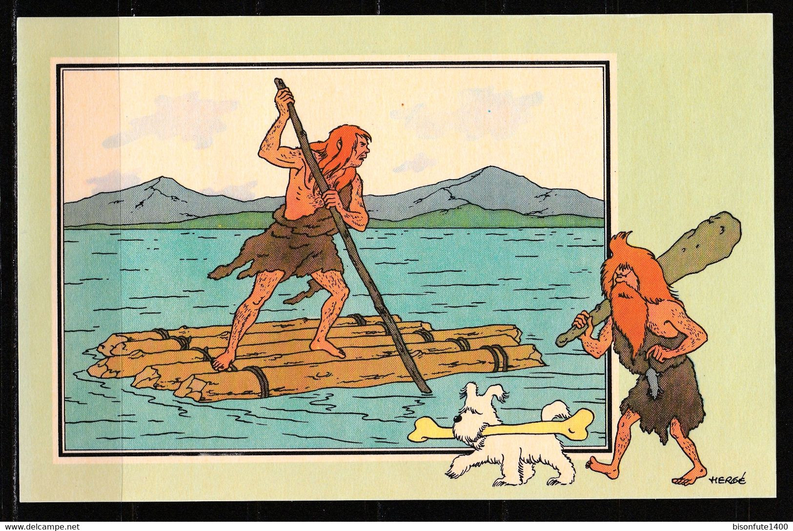 Tintin : Chromo " Voir Et Savoir " Par Hergé : Marine Des Origines à 1700 : N° 1 Editions Du LOMBARD. - Other & Unclassified