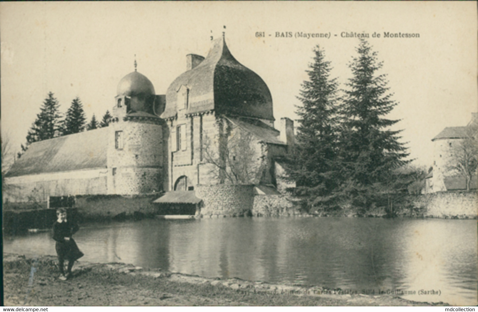 53 BAIS / Chateau De Montesson / - Bais