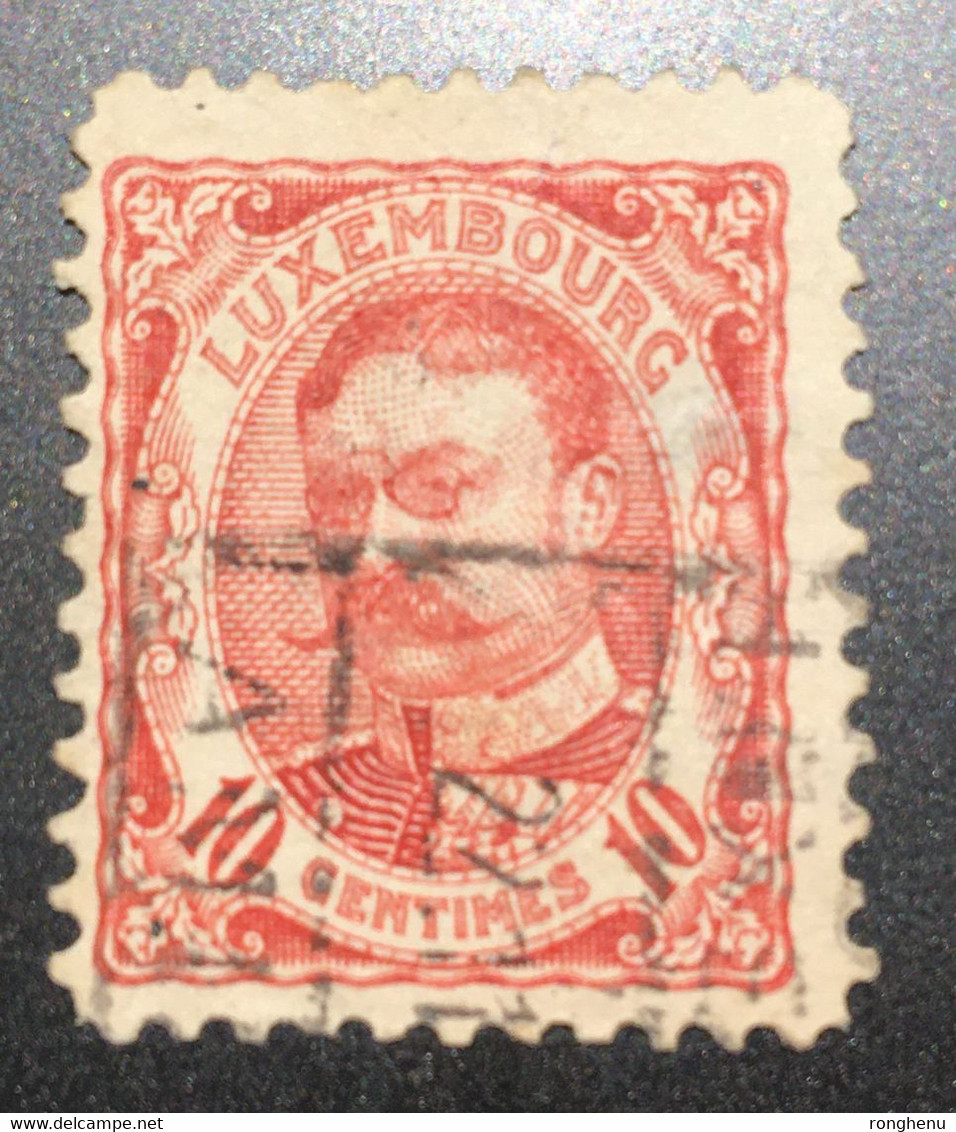 Luxembourg 10 Centimes 1906 Duke William IV - 1906 Wilhelm IV.