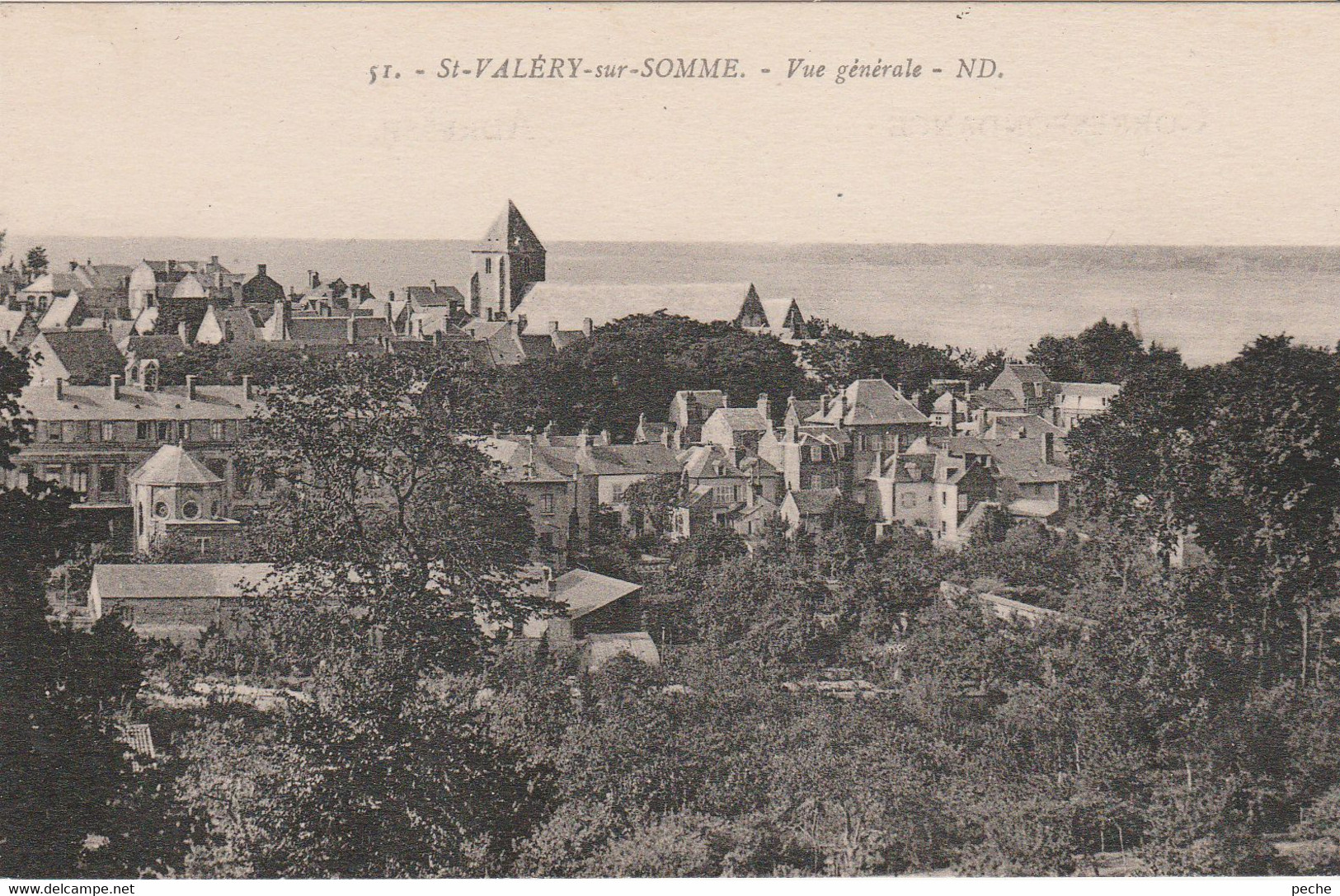 N°5461 R -cpa St Valéry Sur Somme -vue Générale- - Saint Valery Sur Somme
