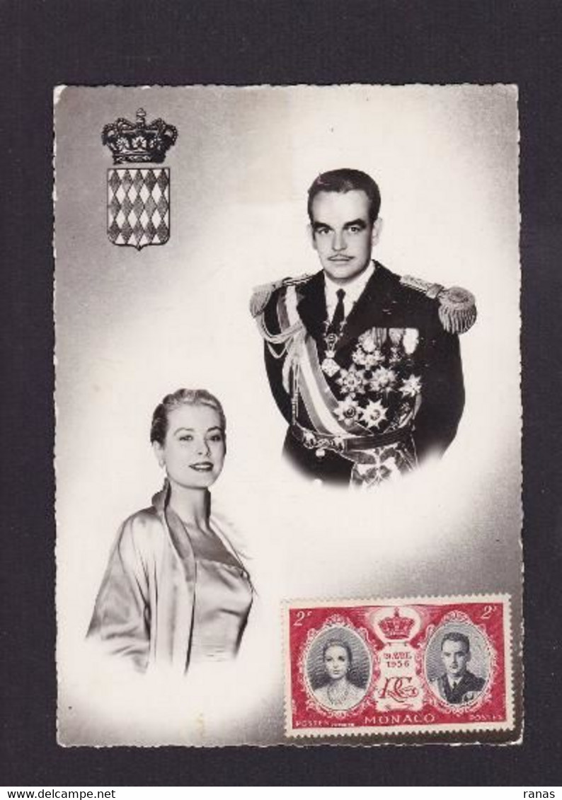 CPSM Monaco Monte Carlo Grace Kelly Royalty Non Circulé - Prinselijk Paleis