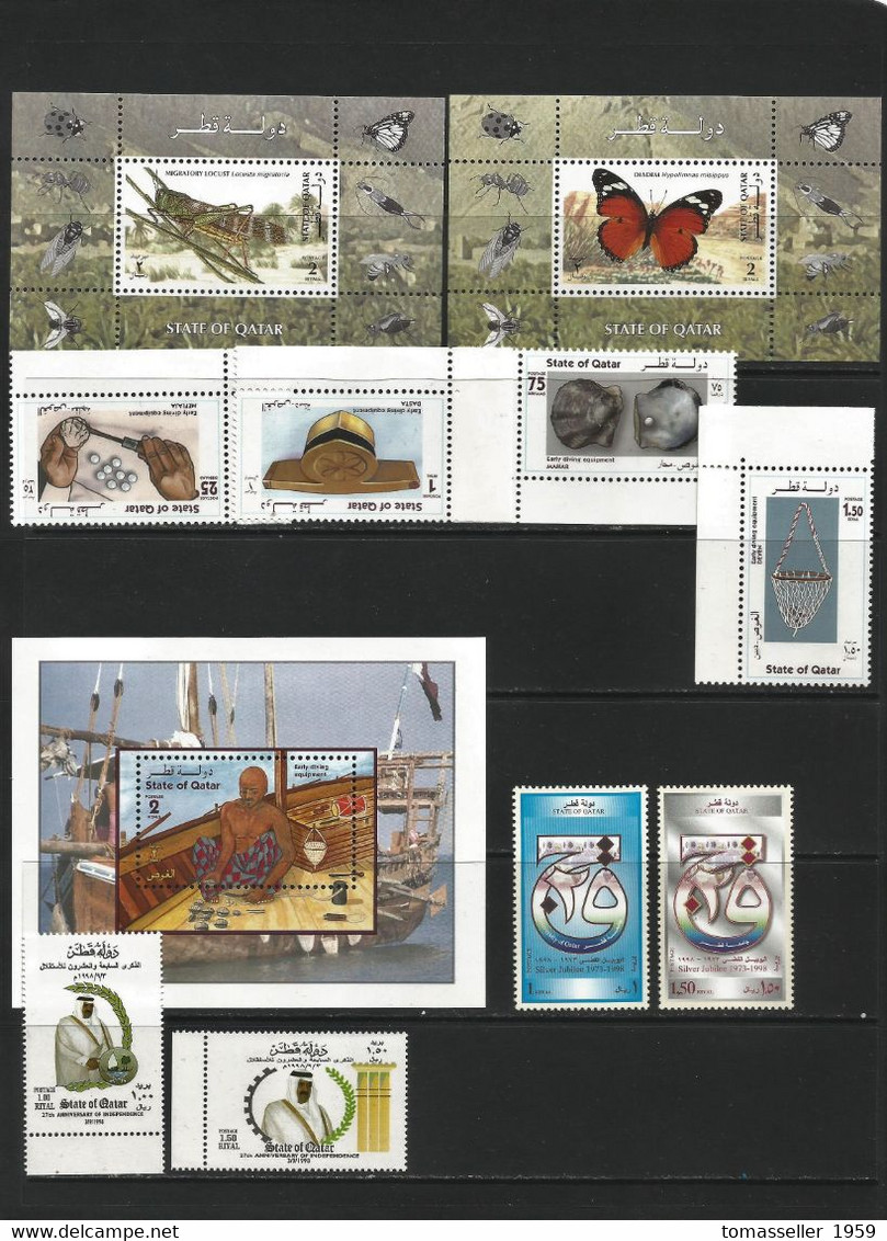 QATAR 12 Years ( 1995-2006 Y.y.)  Annual Sets. - Qatar