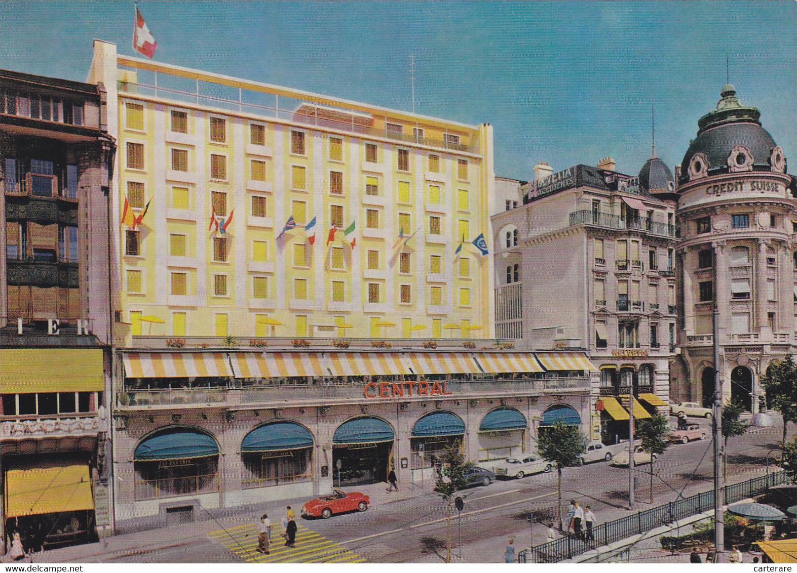 SUISSE,HELVETIA,SWISS,SCHWEIZ,SVIZZERA,SWITZERLAND,VAUD,LAUSANNE,LOSANNA,CREDIT SUISSE,HOTEL - Lausanne