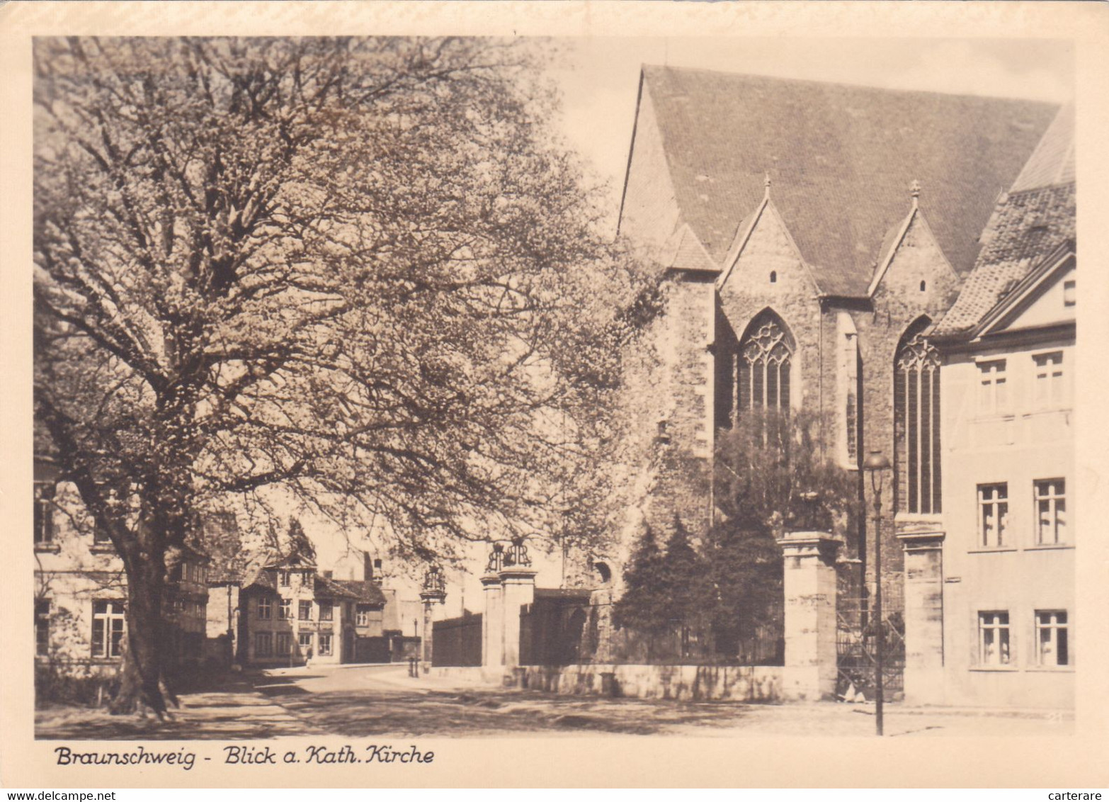 ALLEMAGNE,GERMANY,DEUTSCHLAND,BASSE SAXE,BRAUNSCHWEIG,CARTE PHOTO - Braunschweig