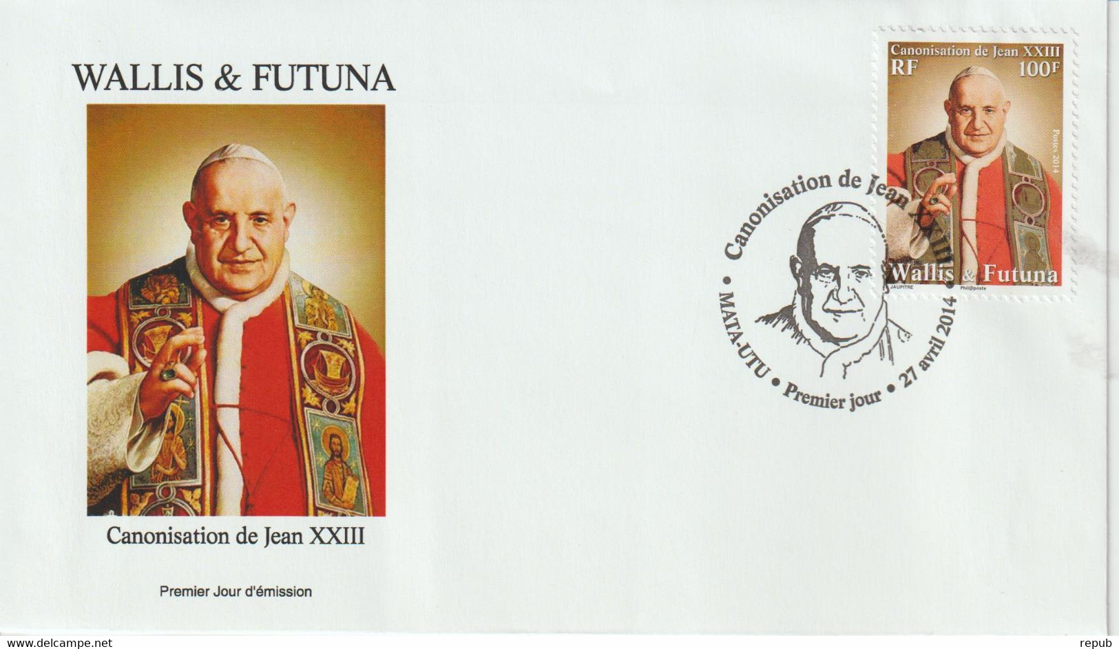 FDC 2014 Jean XXIII 813 - FDC