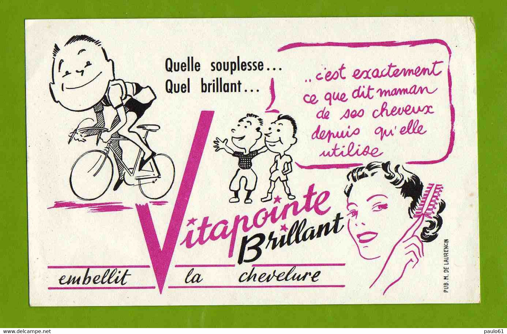 BUVARD  : Vitapointe Brillant Courreur Cycliste - Parfums & Beauté