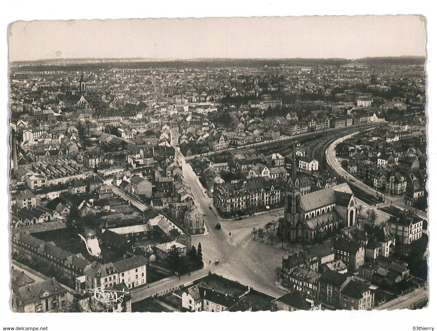 CPSM 68 COLMAR VUE GENERALE AERIENNE - Colmar