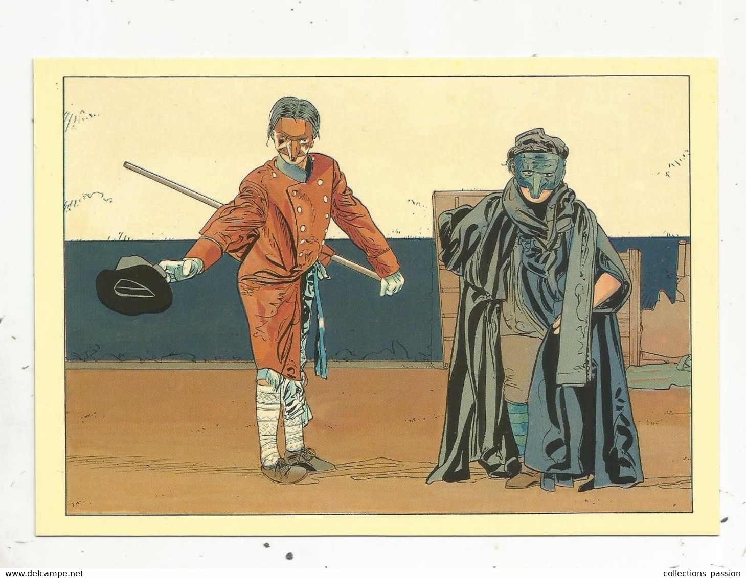 Cp, Bandes Déssinées , TITO ,Commedia Dell'Arte 5 , Vierge - Bandes Dessinées