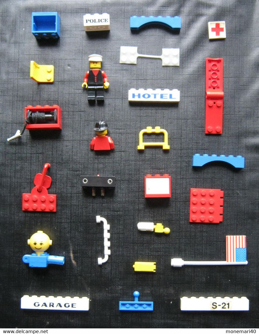 LEGO CLASSIC - LOT DE DIFFÉRENTES PIÈCES (Voir Image) - 25 Pièces (Réf. 2) - Lose