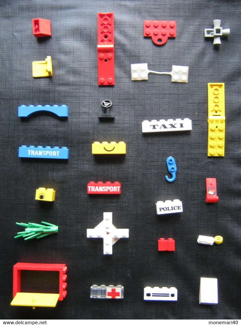 LEGO CLASSIC - LOT DE DIFFÉRENTES PIÈCES (Voir Image) - 25 Pièces (Réf. 3) - Lotes
